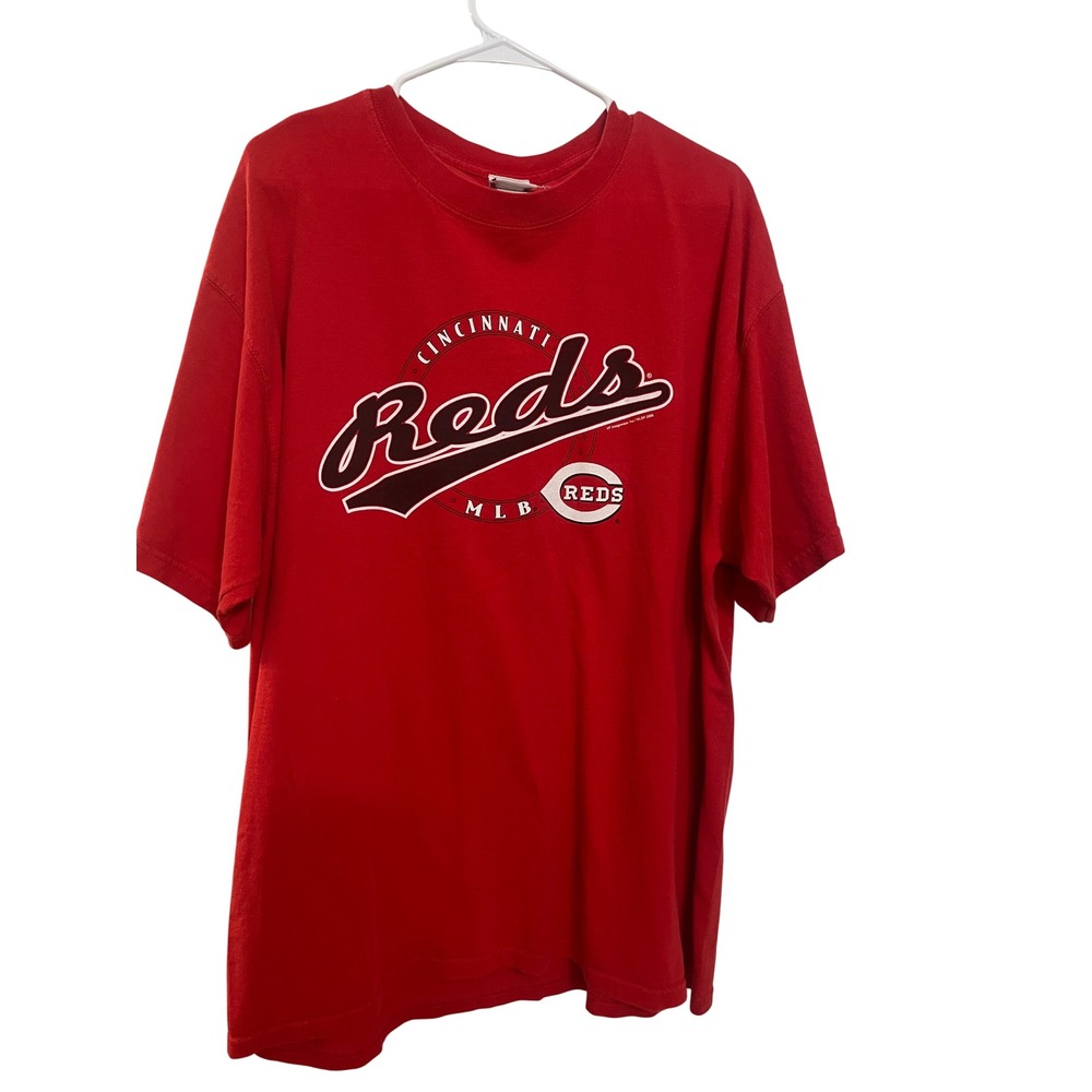 Cincinnati Reds MLB Baseball T Shirt Red Adult Size XL‎